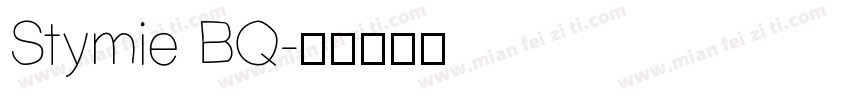 Stymie BQ字体转换